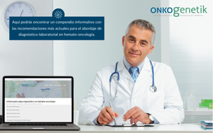 Logo de ONKOGenetik especializado en genética y diagnóstico en hemato-oncología, con información actualizada para profesionales.